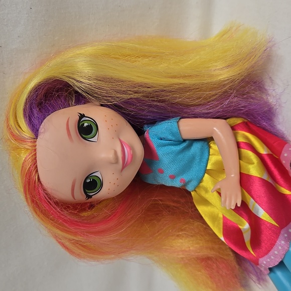 Sunny Day 11" Doll Poseable Rainbow with Dress & Shoes Nickelodeon Figure Toy - Picture 4 of 17